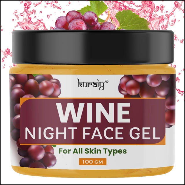 Kuraiy Wine Night Face Gel (100 g)