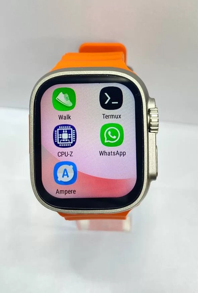 T800 Smart Watch for Men & Women (Orange)