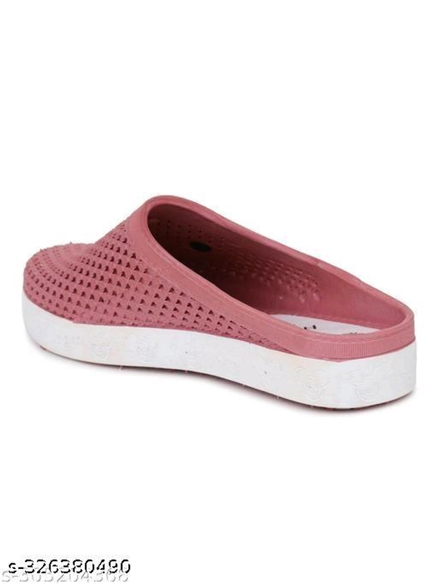 Clogs for Women (Pink, 3)