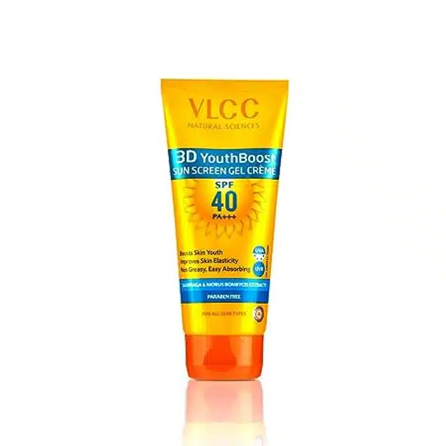 Vlcc 3D Youth Spf40 Sunscreen Gel Cream 125 g