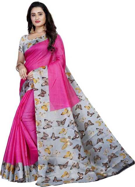 New Ethnic Art Silk Saree For Women 
