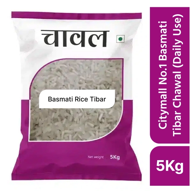 Citymall No.1 Basmati Rice Tibar 5 Kg