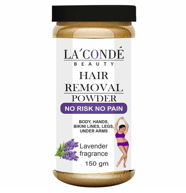 La'conde Lavender Fragrance Body Hair Removal Wax Powder (150 g)