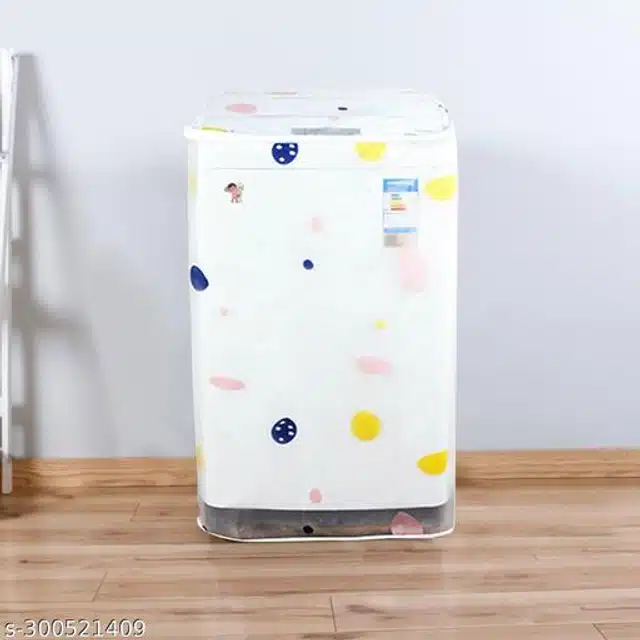 Polyester Washing Machine Cover (Multicolor)