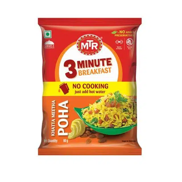 MTR खट्टा मीठा पोहा 60 g