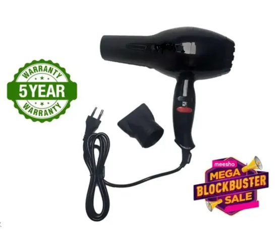 NV-6130 Professional 2 Speed and 2 Heat Setting Hair Dryer for Silki Shine Hair (Assorted, 100 W)