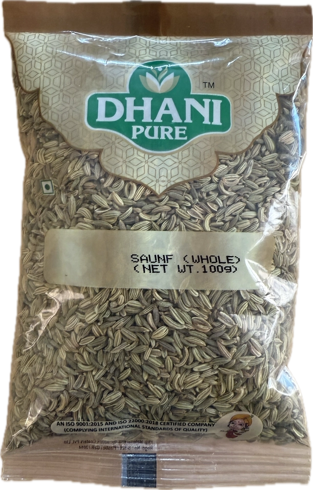 धनि प्योर मोटी सौंफ साबुत 100 g