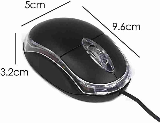 Wired Optical Mouse (Black)