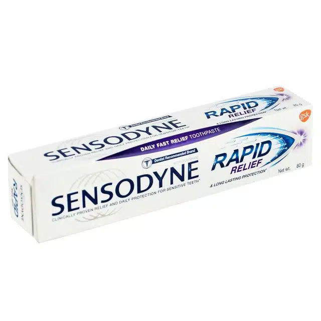 Sensodyne रैपिड रिलीफ टूथपेस्ट 80 g