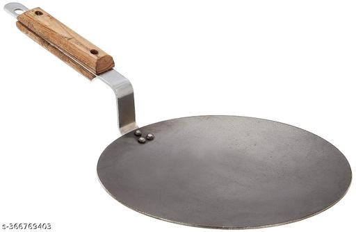 Cast Iron Tawa (Black)