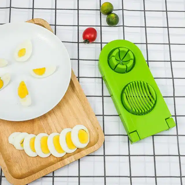 2 In 1 Egg Cutter (Green)