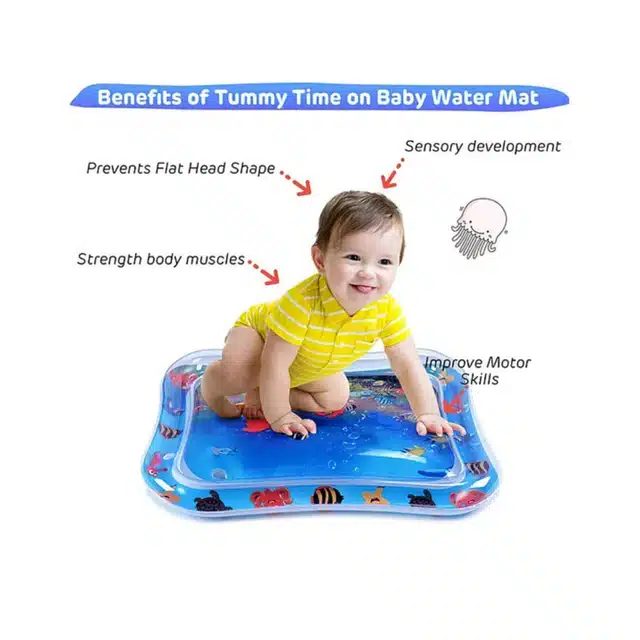 Water Play Mat for Kids (Blue)