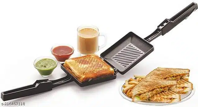 Grill Toaster Sandwich Maker (Black)