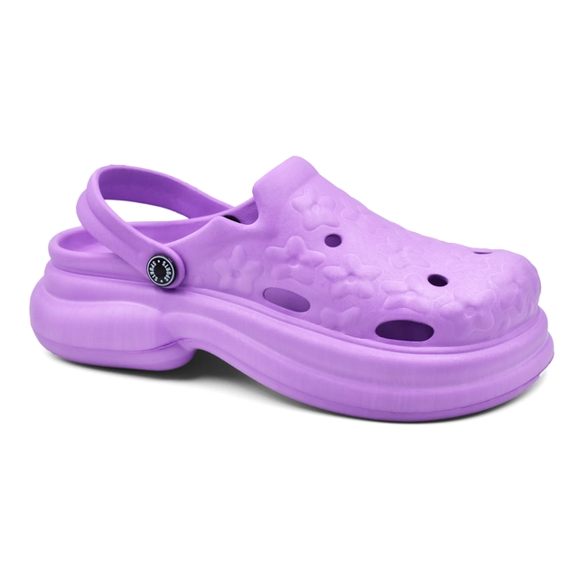 Clogs for Women (Lavender, 3)