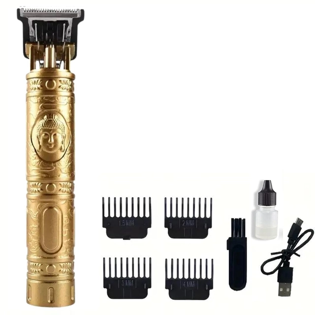 Plastic Trimmer for Men (Gold)