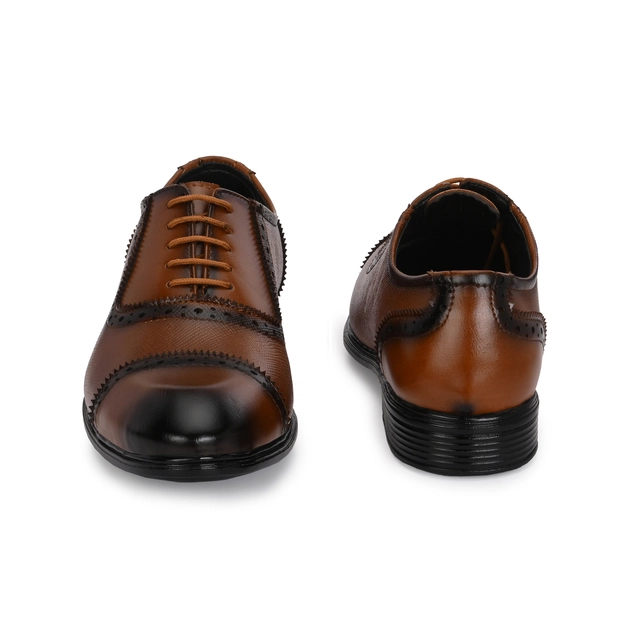 Formal Shoes for Men (Tan, 6)