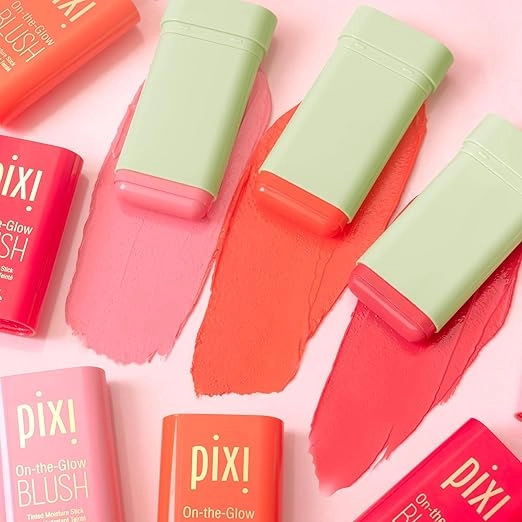 PIXI On-the-Glow Blush Stick (Multicolor, 19 g) (Pack of 3)