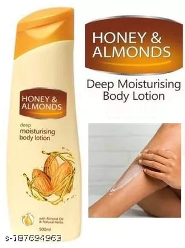 Unbox Honey & Almond Body Lotion (500 ml)