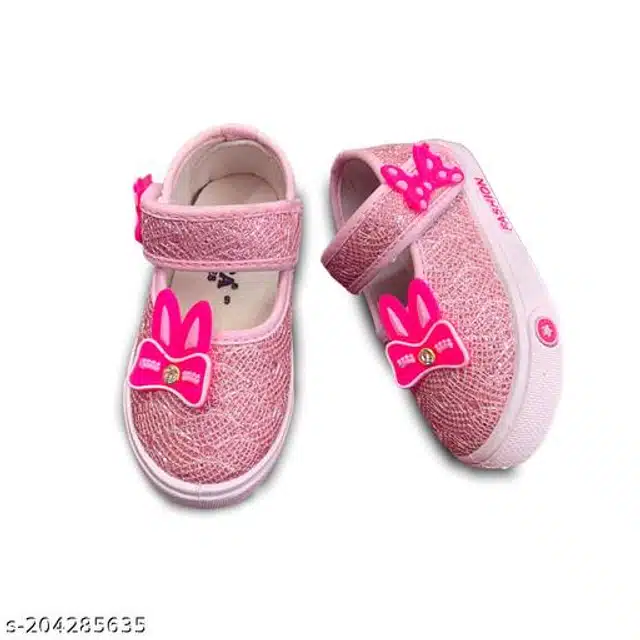 Casual Shoes for Girls (Pink, 18-21 Months)
