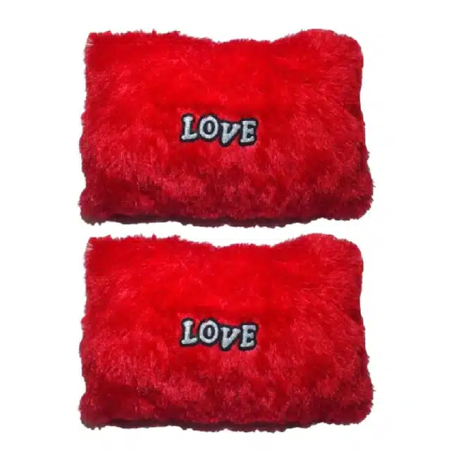 Love Printed Square Shaped Pillows (Pack of 2, 30 cm)