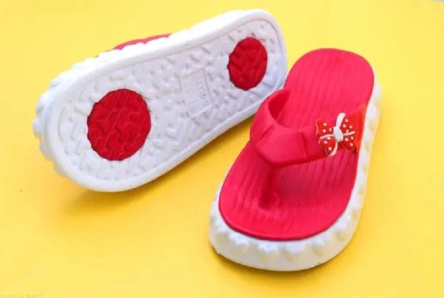 Slippers for Women (Red, 3)