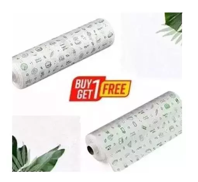 Food Wrapping Butter Paper Roll (25 m, Pack of 2)