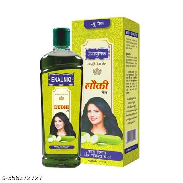 Enauniq Dudhi Herbal Hair Oil (400 ml)