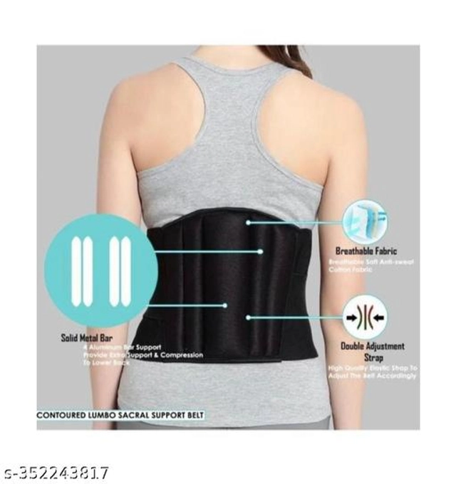 Waist Support Belt (Black)