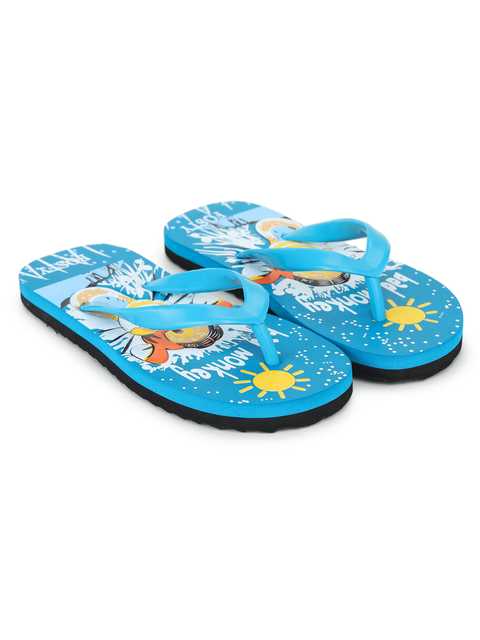 Boy's Comfortable Slipper (Sky Blue, 4) (A-88)