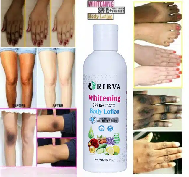 Ribva SPF15+ Whitening Body Lotionon (100 ml)