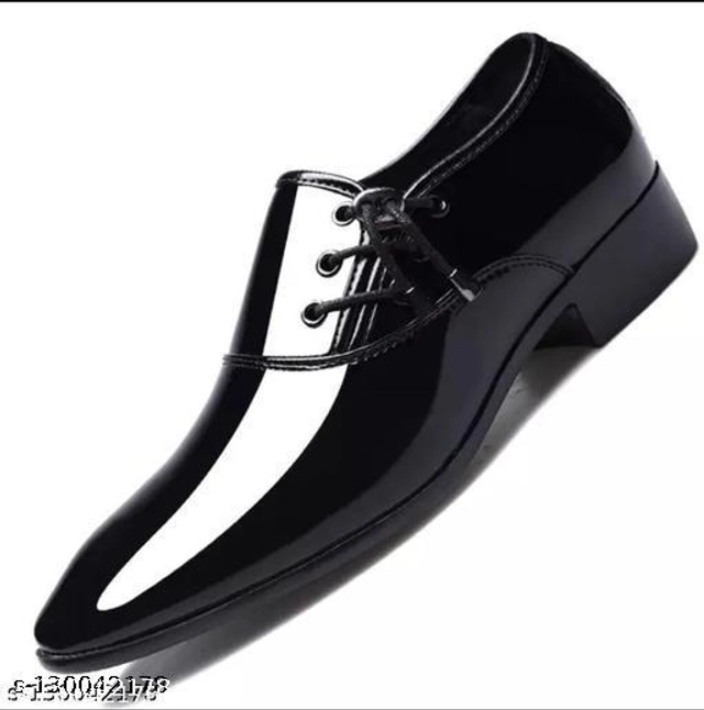 Formal Shoes for Men (Black, 6)