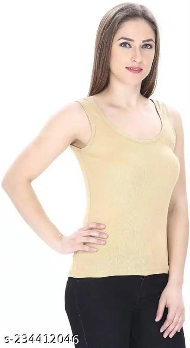 Camisoles for Women (Yellow, S)