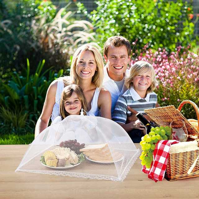 Sterling Bazaar Food Cover, Home Using Mesh Net Kitchen Umbrella Practical (St-024)