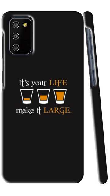 Printed Mobile Back Cover For Samsung (M02s, F02s, A02s, A03s) (RH-1310)
