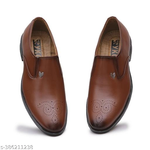 Formal Shoes for Men (Brown, 6)