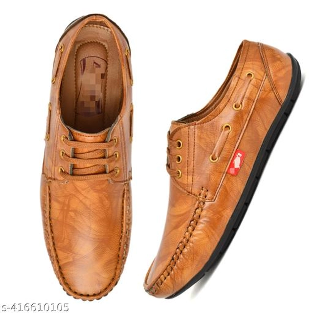 Formal Shoes for Men (Tan, 6)