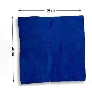 Microfiber Cleaning Cloth (Assorted, 40x40 cm) (Pack of 2)