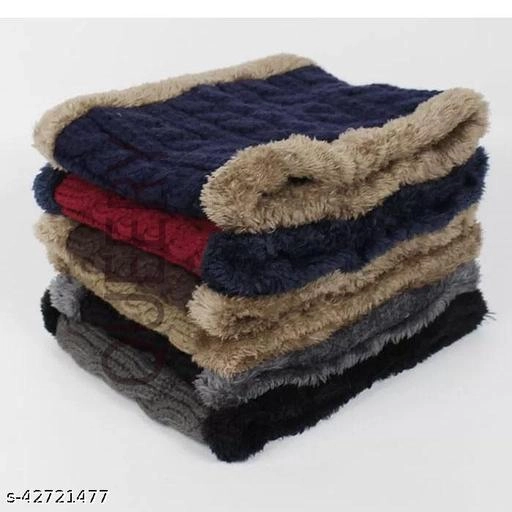 Woolen Neck Warmer for Men & Women (Multicolor)