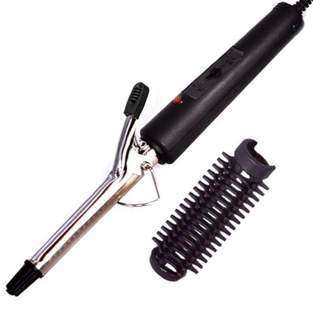 2 in 1 Professional Hair Straightener with Curler (Black)