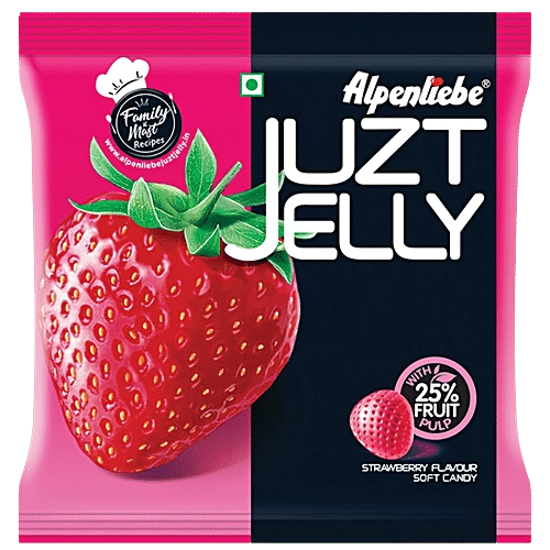 ALPENLIEBE JUZT JELLY Strawberry Flavour Pouch 148. g