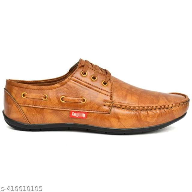 Formal Shoes for Men (Tan, 6)