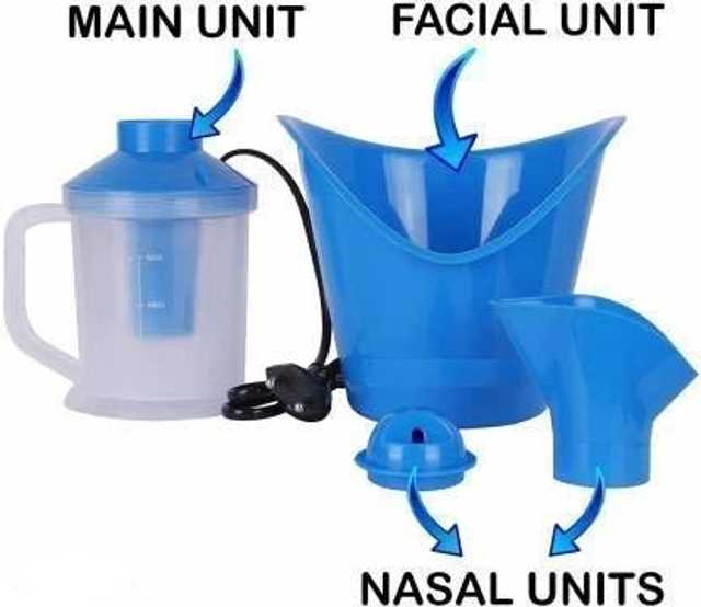 Steam Vaporizer Nose Steamer Cough Steamer Nozzle Inhaler (Blue) (SA-01)