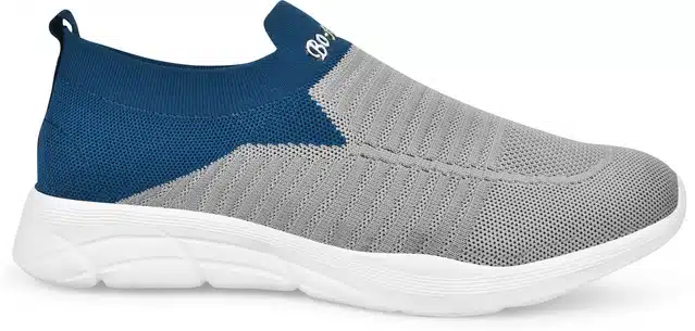 Sports Shoes for Men (Blue & Grey, 10)