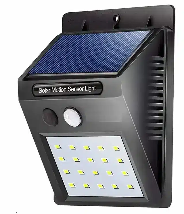 K Kudos Wireless & Waterproof Solar Motion Sensor Light (Black)