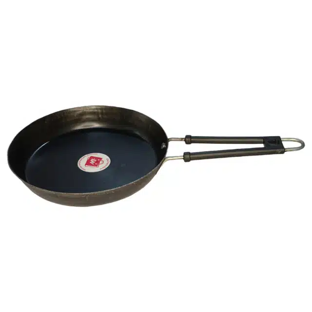 Frying Pan & Tawa Set (Pack of 4) (Black, 1000 ml)