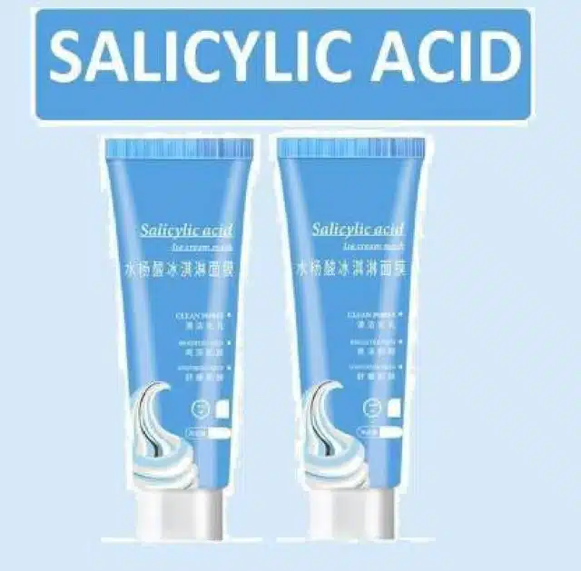 Natural Salicylic Acid Ice Cream Face Mask (Pack of 2)