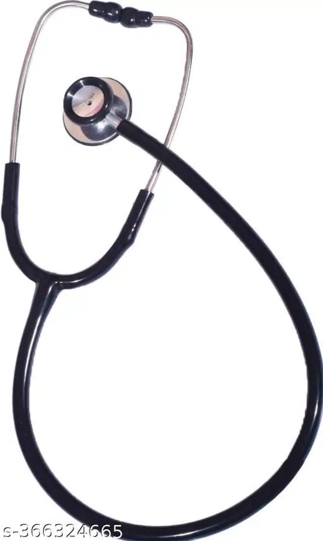 Dual Head Stethoscope (Black)