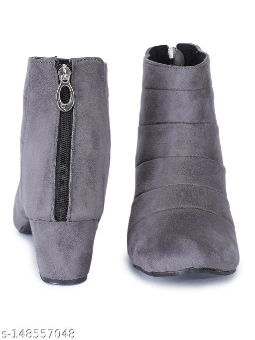 Boots for Women (Grey, 2)