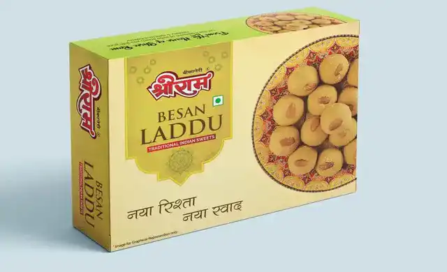 श्री राम बेसन लड्डू बॉक्स 400 g