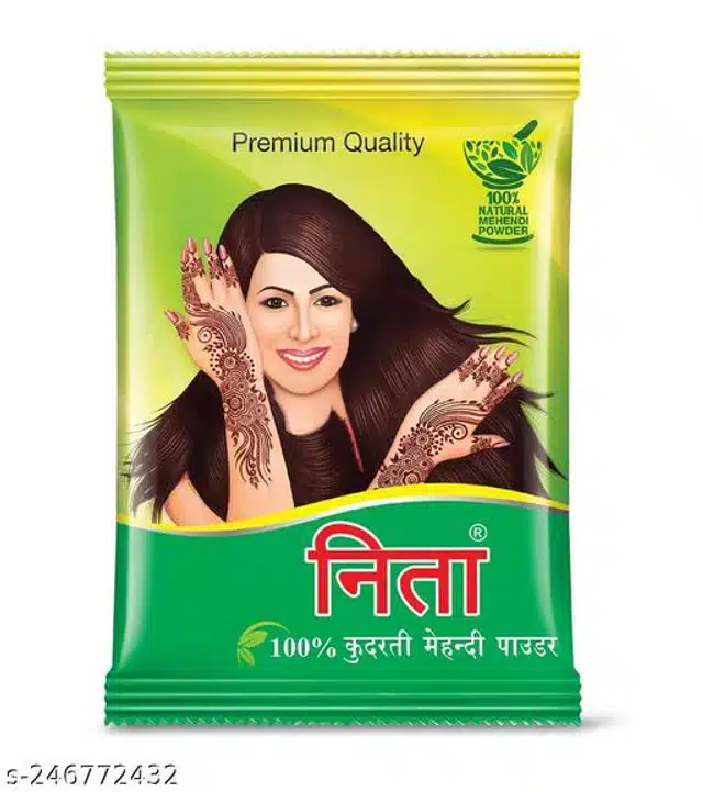 Neeta Natural Mehendi Powder (Brown, 150 g) (Pack of 2)